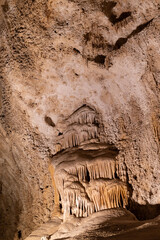 Rock formations in Carlsbad Caverns National Park, New Mexico