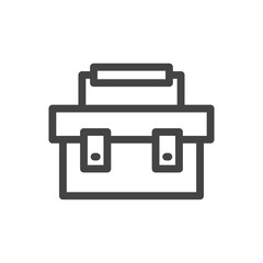 線画工具類関連の単品アイコン　工具箱