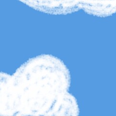 white clouds in the sky