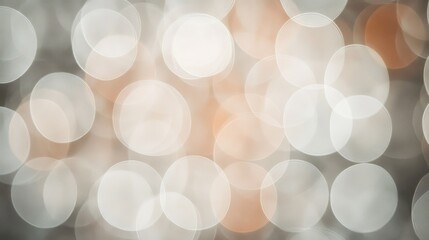 Abstract bokeh background with soft circles of light in various shades creating a dreamy effect