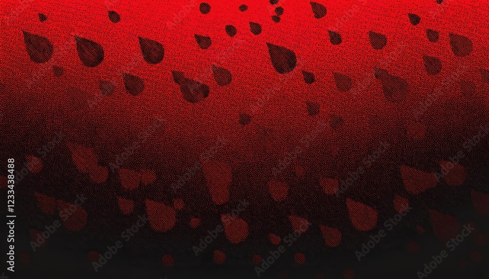 Poster striking red and black drop gradient background with textured noise a captivating play of colors and