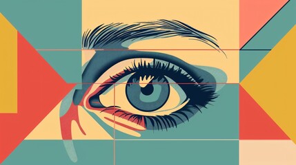 Color Blindness Awareness Month Flat Vector Illustration for Education and Awareness Campaigns