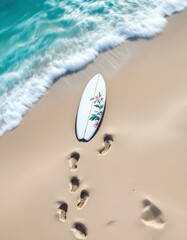 surfboards on the beach