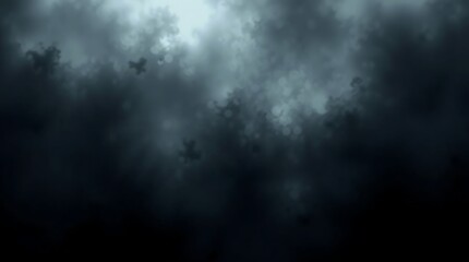 Obraz premium Stipple illustration of dramatic storm clouds, abstrak beground 