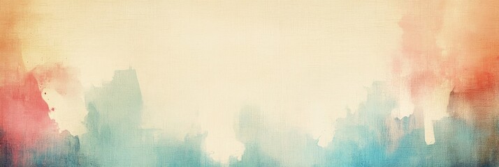 Abstract watercolor background, pastel colors, soft gradient, pink to blue transition, dreamy atmosphere, ethereal clouds, vibrant hues, blended textures, delicate brushstrokes, misty effect, colorful