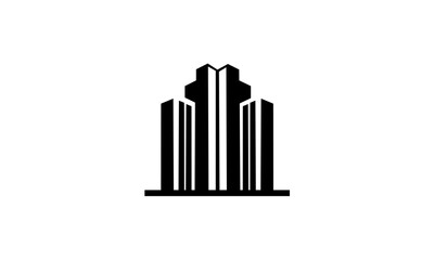 Building city logo vector