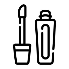 lip gloss Line Icon
