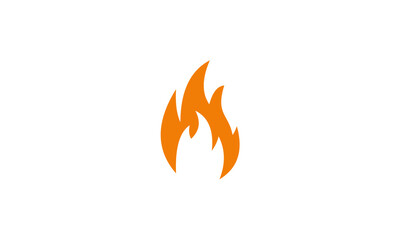 fire logo vector