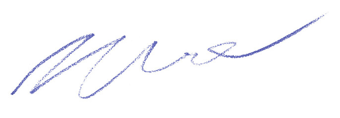 purple pencil strokes isolated on transparent background