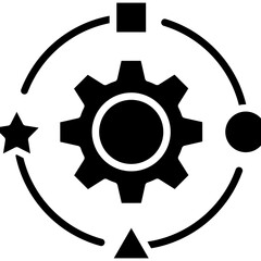 Continuity Framework glyph icon