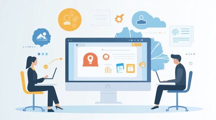 Teamwork, Collaboration, and Project Management: A Visual Representation of Synergistic Workflow