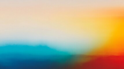 Obraz premium Abstract Colorful Gradient Landscape Design