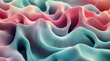 Abstract pastel wave texture background.