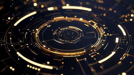 Futuristic digital quantum computing concpet with sleek sci-fi elements, or advanced AI system, artificial intelligence, or a cutting-edge technological interface,  with a modern and sophisticated fee