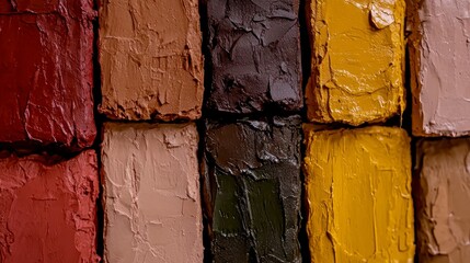 Earthy Sienna Tones  Abstract Paint Texture Background