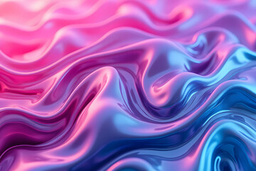 Obraz premium Multilayer texture. Abstract wavy background with modern gradient colors