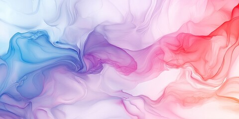 Abstract fluid art background with soft pastel colors and LINE BRUSH shapes