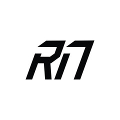 RN monogram logo design letter text name symbol monochrome logotype alphabet character simple logo