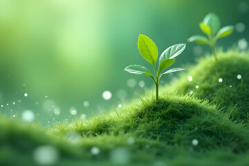Animated eco icons, Micro-interaction, Dynamic nature, Motion graphics, Digital fluidity, Responsive design

