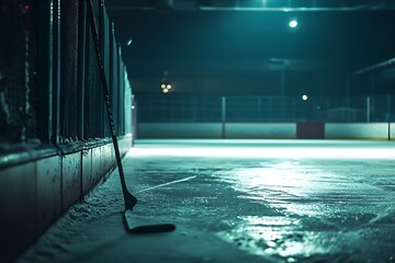 Obraz premium a hockey stick