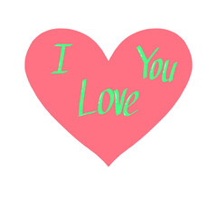 heart of the word i love you