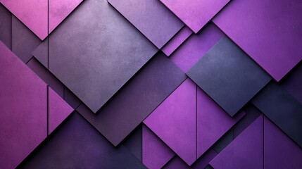 Abstract purple lines, geometric design, 3d render, Generative AI