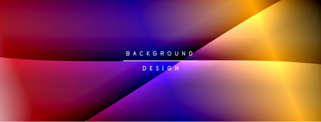 Gradient and shadow wave line geometric background. Vector Illustration For Wallpaper, Banner, Background, Card, Book Illustration, landing page