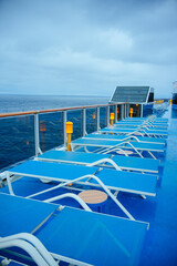 Gulf of mexico, Florida, USA gulf of mexico landscape seen from a cruise ship