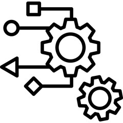 Plan Development line icon