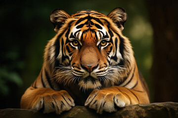 Fototapeta premium Close up of a tiger