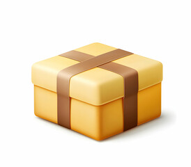 Obraz premium A Beautifully Wrapped Gift Box