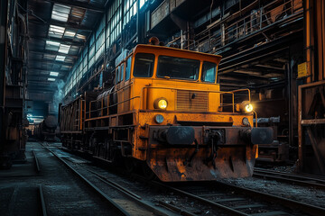 Obraz premium Industrial photo background