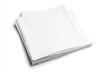 Elegant display of folded paper showcasing texture and simplicity.