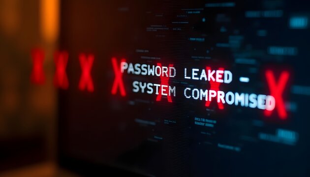 System Compromised Password Leak Alert  