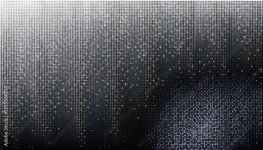 Poster striking square seamless pattern fading dotted halftone overlays a fadew backdrop with an echo of at
