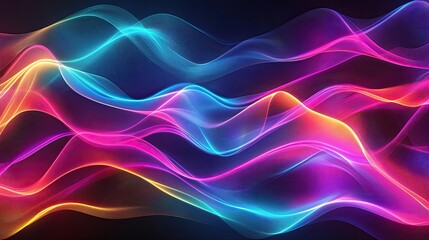 Neon Shadow Rectangle Background: Neon shadow rectangle background isolated on transparent background.