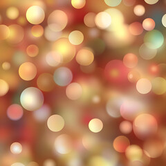 Obraz premium vibrant background with colorful floating orbs creating dreamy atmosphere
