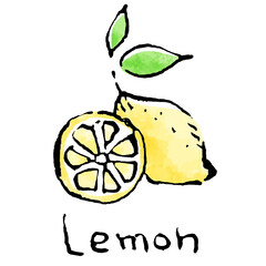 レモンのイラスト