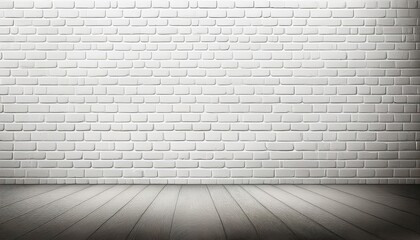 Striking White Brick Wall Backdrop in a Rural Room A Textured Tale of Warmth and Elegance Amidst Natures Embrace, Perfect for Digital Art, Home Decor, or Design Inspiration.