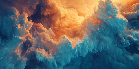 Glaciers Relaxing fluid imagery for