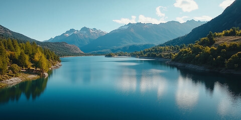 Obraz premium Relaxing fluid imagery for promoting