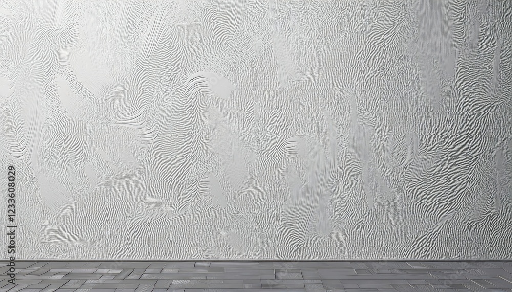 Poster closeup texture of a pristine white wall capturing the subtle grain and smoothness at dusk