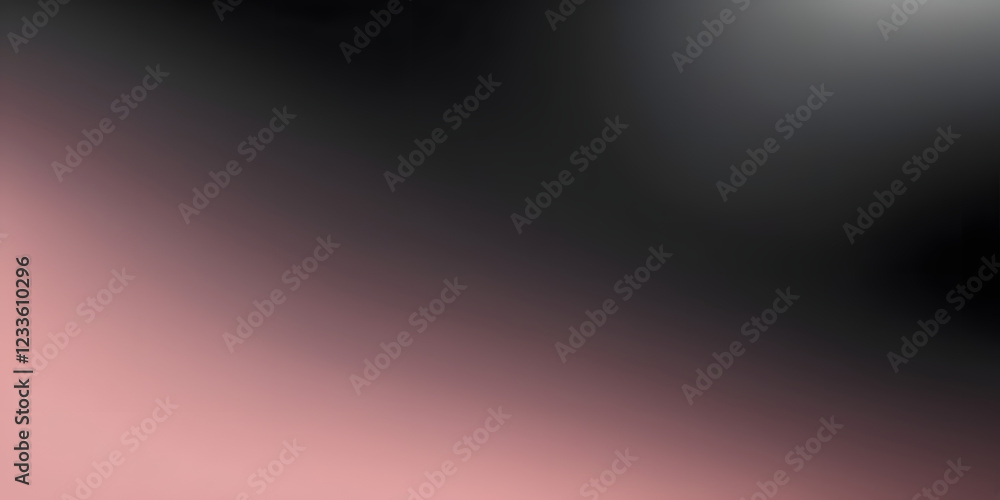Poster Abstract Gradient Background: A seamless gradient background in soft, muted hues of blush and black. The smooth transition creates a subtle depth and contemporary aesthetic.