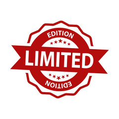 Limited Edition exclusive icon vector design templates