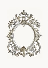 Elegant ornate vintage frame illustration