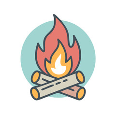 campfire icon design