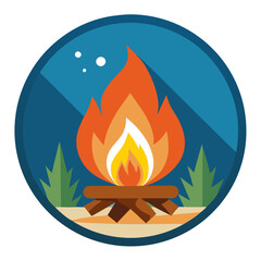 campfire icon design