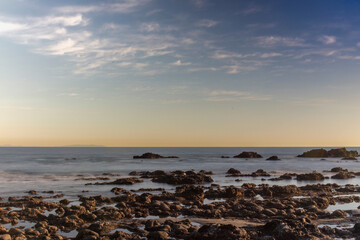 Fototapeta premium sunset on the beach