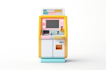 Machine kiosk atm