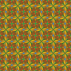 abstract colorful shade seamless vector pattern for floor, wall, background, mosaic